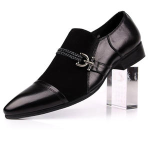 Chaussures habillées classiques pour hommes en cuir de vache véritable Oxford, respirantes, imperméables, légères, semelle souple, chaussures de travail - Product Image 3