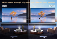 Projecteur HQ10W 1080P en stock UE, projecteur Full HD 1080P, vidéo 4K, Smart TV, cinéma maison, Dolby, projecteurs portables pour l'éducation