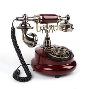<span class=keywords><strong>โทรศัพท์</strong></span>อะนาล็อกแบบมีสายสไตล์วินเทจโทรศัพท์บ้านสำนักงานโรงแรม - Product Image 3