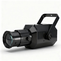 QSE Lighting Mini projecteur LED 60W à angle de faisceau réglable DMX512 pour églises, conférences et petites salles