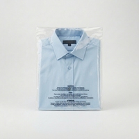 Sacs en polyéthylène transparents à fermeture autocollante avec logo personnalisé et avertissement de suffocation, enveloppes en polyéthylène transparentes pour vêtements, chaussettes, sous-vêtements