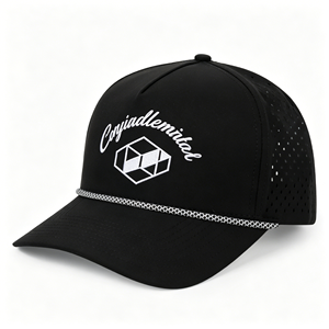 Wholesale Custom Latest Design 5-Panel Snapback Cap Unisex Cotton <b>Flat</b> Brim Breathable Back Mesh Summer Casual Snapback <b>Hat</b> - Product Image 1