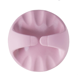 New Arrivals Pink Silicone <b>Scalp</b> Massager Silicone Massage <b>Brush</b> Stimulating Hair Massage Shampoo <b>Brush</b> - Product Image 4