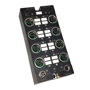 Conmutador de Red Ethernet bibo IP67 de 8 Puertos M12 para Metro y Ferrocarril - Product Image 1