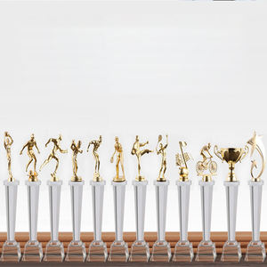 Trofeo Deportivo <span class=keywords><strong>de</strong></span> Aleación Chapada <span class=keywords><strong>de</strong></span> Alta Calidad, Recuerdos Personalizados <span class=keywords><strong>de</strong></span> Partidos <span class=keywords><strong>de</strong></span> Fútbol, Premios Balón <span class=keywords><strong>de</strong></span> <span class=keywords><strong>Oro</strong></span> <span class=keywords><strong>de</strong></span> Fútbol, Dorado - Product Image 2