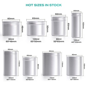 100ml 200ml 500ml Metal Tea Tins for Loose Tea Aluminum Tin Can Packaging for Tea Aluminum Container Jar for Matcha - Product Image 3