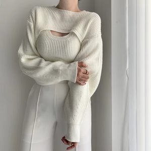 Maglione Casual da <span class=keywords><strong>Donna</strong></span> in <span class=keywords><strong>Maglia</strong></span> per Autunno/Inverno <span class=keywords><strong>a</strong></span> <span class=keywords><strong>Costine</strong></span> Slim con Logo Personalizzato sulla Schiena in Stile Western Comodi Maglioni da <span class=keywords><strong>Donna</strong></span> - Product Image 5