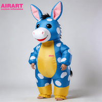 Costumes de mascotte d'âne de haute qualité et costume de mascotte d'âne gonflable pour défilé et fête