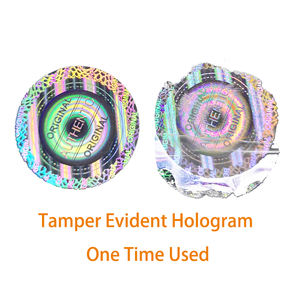 थोक रजत होलोग्राफिक 3D चित्र इलेक्ट्रॉनिक स्मार्ट घड़ी सूरज ग्लास मोबाइल फोन ऑटो बैंक जालसाजी लेबल स्टीकर - Product Image 2