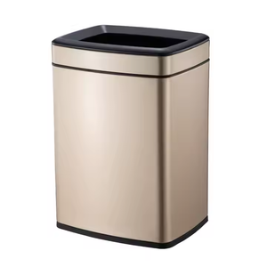 Hight Chất Lượng Cổ Điển Thùng Rác Có Thể Mở Hàng Đầu Thùng Rác Có Thể Vuông Trong Nhà Chất Thải Có Thể Cho Gia Đình Hộ Gia Đình - Product Image 2