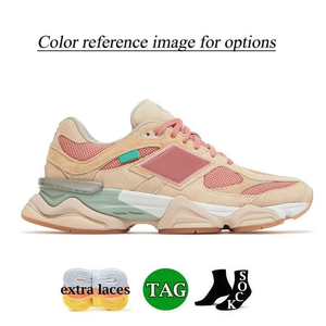 Новые дизайнерские мужские спортивные кроссовки 2026 года 9060 для бега, цвета Sea Salt, Rain Blue, Driftwood, с верхом из полиэстера, резиновой подошвой и сетчатыми вставками - Product Image 3