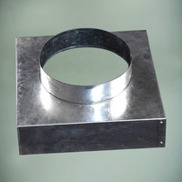 HVAC Moderne Plafond registre d'air Grille d'air Plenum Box Accessoires Ventilation Distribution d'air (PB-SAI)