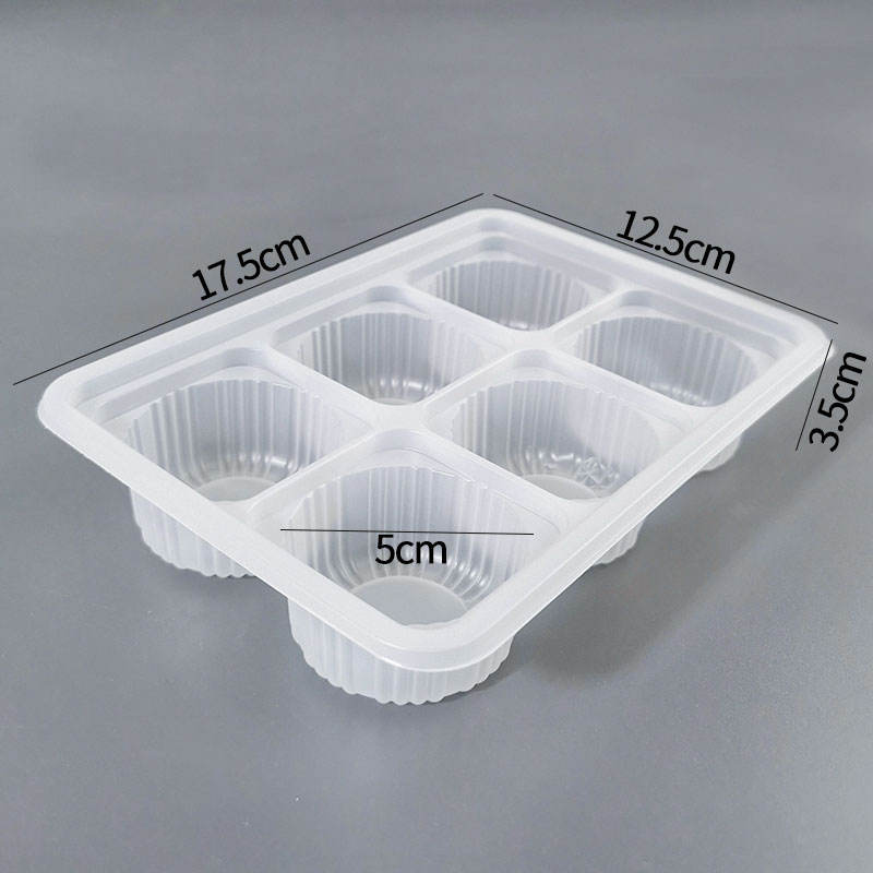 6-grid tray