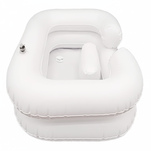 Cama para lavar el cabello, instrumento para peluquería, salón de belleza, limpieza de oídos, lavabo móvil para tratamiento capilar, ciclo de agua curativa, champú - Product Image 1
