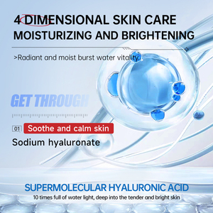 HANMEIJI - Caja de 10 Mascarillas Faciales de Algodón con Ácido Hialurónico Hidratante y Antiarrugas, para una Hidratación Profunda, Cuidado de la <span class=keywords><strong>Belleza</strong></span> para Todo Tipo de Piel - Product Image 3