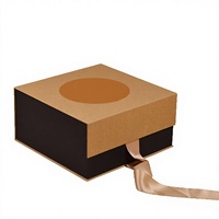 Boîte cadeau magnétique personnalisée avec logo, fermeture à ruban, carton rigide, laminage mat, insert en mousse pailletée, ensemble cosmétiques et soins de la peau