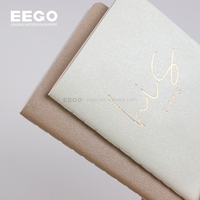 Personalisierte Hochzeitsgelübde-Bücher mit Goldfolien-Logo in Elfenbein, 5,5 x 3,9 Zoll, für Brautpaare