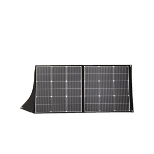 Panneau solaire pliable 100W 18V pour camping en plein air, voiture, camping-car, alimentation de secours - Product Image 1