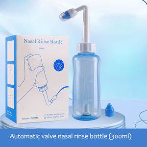 Valve automatique/manuelle bouteille de rinçage nasal irrigateur nasal nez <span class=keywords><strong>seringue</strong></span> laveuse nez nettoyage soin pour <span class=keywords><strong>adulte</strong></span> et enfant infirmière quotidienne - Product Image 2