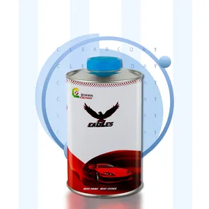 Extra Glossy Mirror Effect 49% Solid Content Long Lasting Life Automotive Clear Coat Weather Resistant UV Varnish For Car Repair