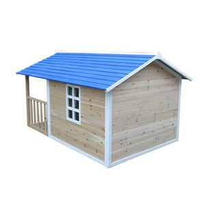 Houten Playhouse Outdoor Kids Houten Hout <span class=keywords><strong>Cubby</strong></span> Huis - Product Image 5