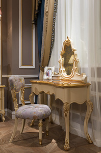 Juego de dormitorio completo estilo antiguo rey tamaño de muebles de dormitorio - Product Image 3