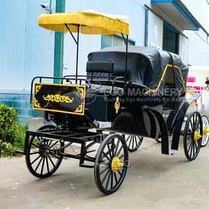 Carruaje de Caballos de Alta Calidad con Estructura de Acero, Eléctrico/Asistido por Caballos, para Bodas y Turismo, 1-6 Asientos, Velocidad de 40-60 km/h, 1 Año de Garantía - Product Image 5