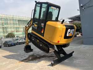 Excavateur Cat 305.5e2 d'occasion japonais d'origine, mini excavateur Cat 5.5 tonnes pour petite pelleteuse sur chenilles Caterpillar - Product Image 2