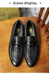 Zapatos de Hombre de Lujo con Punta Cuadrada, Transpirables, con Cordones, de Cuero Genuino de Alta Calidad, para Fiestas, Negocios, Formales, Nuevos Estilos - Product Image 6