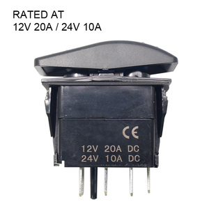 12V 24V carling biểu tượng tùy chỉnh dpdt tự động Thuyền biển LED không thấm nước Rocker chuyển đổi - Product Image 3