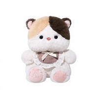 Peluche chat Zhuoqu Shirley Series, adorable poupée chaton en polyester, 31-50 cm, coussin à câliner pour filles pour dormir