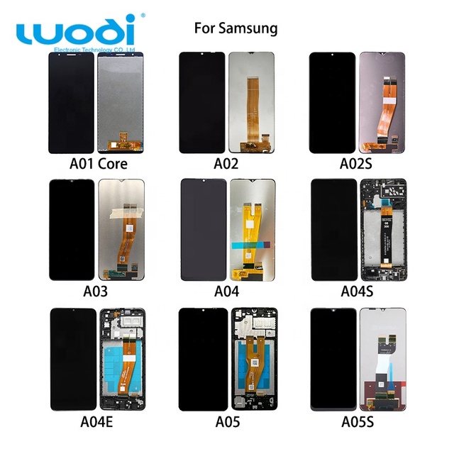 Mobile Phone Lcd Original for Samsung Galaxy A01 Core A02 A02S A03 A04 A04S A04E A05 A05S A06 A07 Display Phone Screen Pantalla