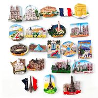 Aimant de réfrigérateur personnalisé en résine 3D, Souvenir de la Côte d'Azur (Nice, Cannes, Monaco), Aimant de réfrigérateur en gros pour la décoration