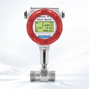 Digitale vloeistofstroommeter Turbinestroommeter 0,5 nauwkeurigheid Hoge kwaliteit roestvrij staal - Product Image 2