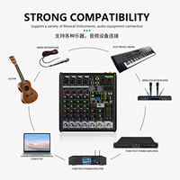 Carte son de mixage audio DJ 4 canaux RX4-PRO, mixeur de diffusion en direct avec enregistrement USB pour PC, studio et streaming