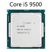 Processeur Intel Core i5 9500 9ème génération, CPU d'origine reconditionné, grade A, testé, 3.0 GHz, LGA1151, pour ordinateur de bureau