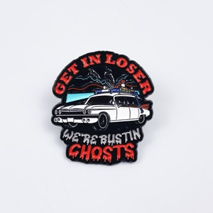 Spilla Smaltata 'Get in Loser' all'Ingrosso, Badge 'We're Bustin Ghost', Spilla per Auto, Gioiello Regalo per Amici - Product Image 4