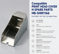 Couvre-tête d'impression HB-SHN1166 H, pièces de rechange pour imprimante jet d'encre H RX2 UX GU CIJ