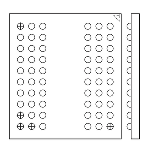 MT46H64M16LFBF-5 IT:B Mémoire à accès aléatoire dynamique DRAM BGA60 1Gbit 16bit Circuit intégré IC LPDDR SDRAM 200MHz - Product Image 1