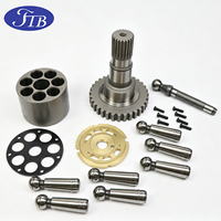 Kit di Riparazione Motore di Rotazione FTB KMF125 per Escavatore Komatsu PC200-6 PC200-7 - Kit Guarnizioni Motore di Rotazione, Pistone, Cilindro, Piastra Valvola