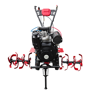 Attrezzi Agricoli a Spinta Manuale, Piccolo Motocoltivatore Diesel 7/9/12/15hp per Uso Domestico, Coltivatori per Terreno, Macchina Aratrice - Product Image 2
