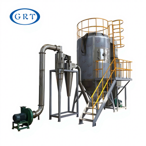 เครื่องอบแห้งแบบพ่นละออง LPG100 ประสิทธิภาพสูง 100 ลิตร/ชม. สำหรับการแปรรูปอาหาร วัสดุ Ti พร้อม PLC เกียร์บ็อกซ์ แบริ่ง ประหยัดพลังงาน - Product Image 1