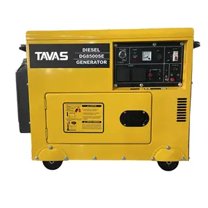 Di alta qualità TAVAS 6kW 7kW 8kW 6000 watt 6000 w motore diesel 178f generatore diesel prezzo