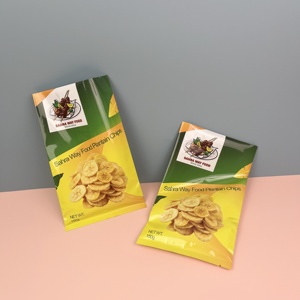 Sachets personnalisés imprimés pour aliments soufflés 40g 100g 160g 200g, sachets <span class=keywords><strong>de</strong></span> film pour snacks, bonbons, chips <span class=keywords><strong>de</strong></span> pommes <span class=keywords><strong>de</strong></span> <span class=keywords><strong>terre</strong></span> séchées, plantains, bananes, scellés au dos - Product Image 1