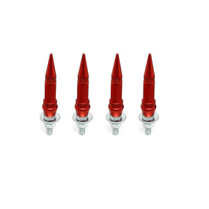 Tornillos para matrícula, rosca M6, 25x26mm, aleación de aluminio, universales para todos los modelos de coches, piezas de modificación exterior - Product Image 4