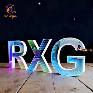 Letras Luminosas LED <span class=keywords><strong>de</strong></span> 4 Pies con Efecto Espejo, Letrero con la Palabra LOVE, Números Luminosos para Bodas, Eventos, Fiestas, Señalización Exterior - Product Image 2