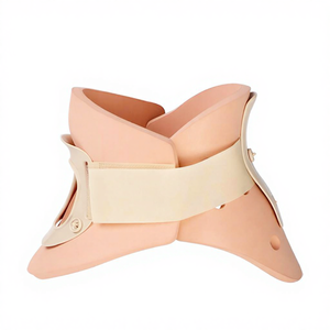 Collier cervical réglable pour le soutien du cou, attelle cervicale <span class=keywords><strong>souple</strong></span> à usage médical, collier cervical de traction pour soulager les douleurs cervicales - Product Image 1