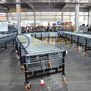 Lojistik taşıma için kamyon boşaltma S tipi makaralı konveyör sistemi ağır makaralı konveyör esnek makaralı konveyör - Product Image 6