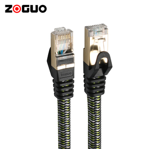 Cat8 <span class=keywords><strong>LAN</strong></span> Cable với 24K vàng cắm Tester 5m PVC Áo khoác đồng cáp thông tin liên lạc cho Mạng & SFTP - Product Image 4