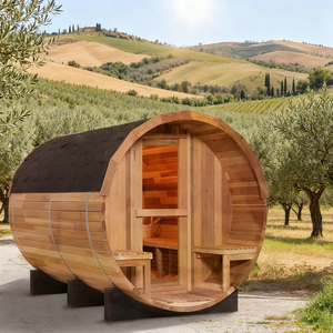 <span class=keywords><strong>Sauna</strong></span> de Madeira Personalizável para 2-4 Pessoas, Preço de Atacado, <span class=keywords><strong>Sauna</strong></span> de Barril de Madeira para Venda - Product Image 6